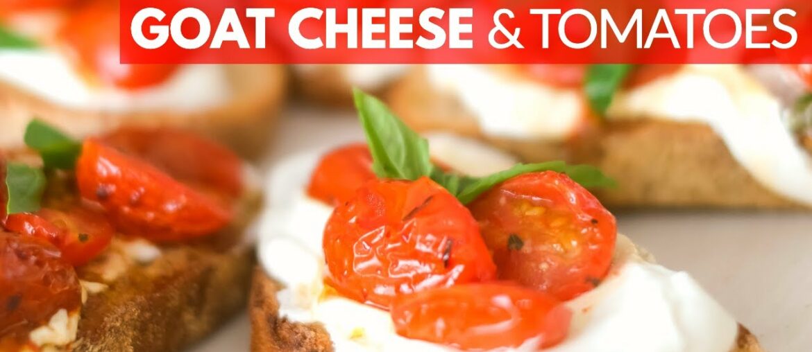 CREAMY Cheese Spread! Teleme is a Luscious MEDITERRANEAN Treat! With Roasted Tomatoes