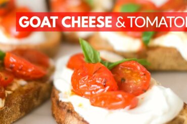 CREAMY Cheese Spread! Teleme is a Luscious MEDITERRANEAN Treat! With Roasted Tomatoes