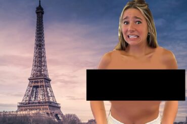 going to France with NO CLOTHES...