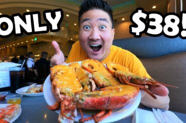 All You Can Eat LOBSTERS at the BIGGEST BUFFET in San Bernadino County!