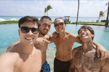 first family vacation in 4 years.