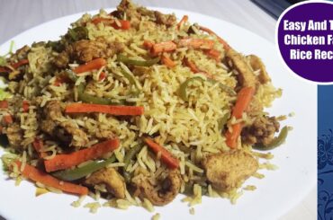 Chicken Fajita Rice Recipe:: YummyFood143| #148  #tranding #149