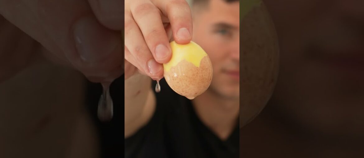Scrambling An Egg Inside the Shell (ft. Joshua Weissman)