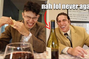 This Was The First and Last Time We Drink Wine Together