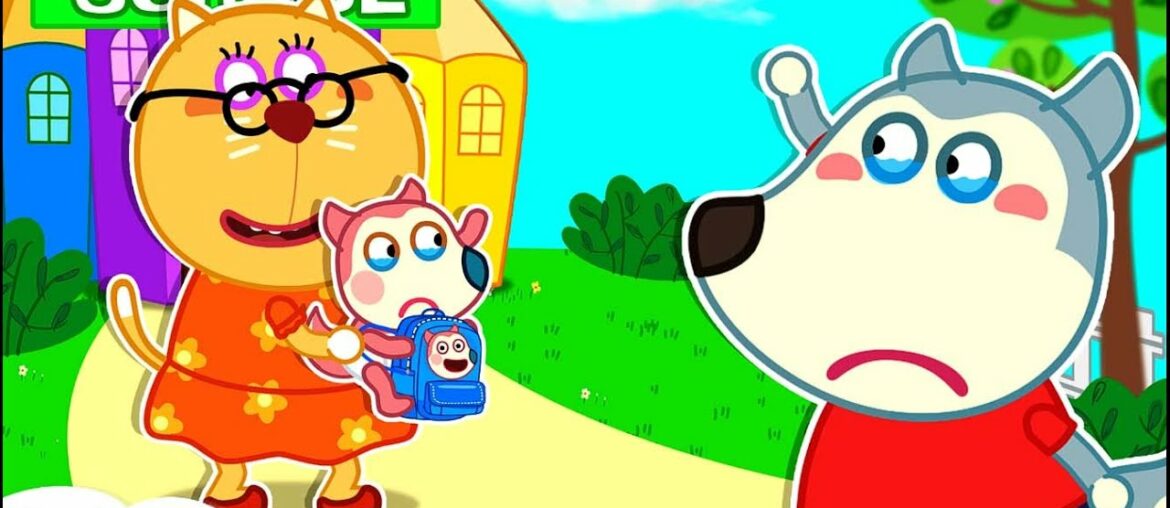 Wolfoo's Baby Sister Jenny First Day of Kindergarten - Wolfoo Kids Stories | Wolfoo Family Official