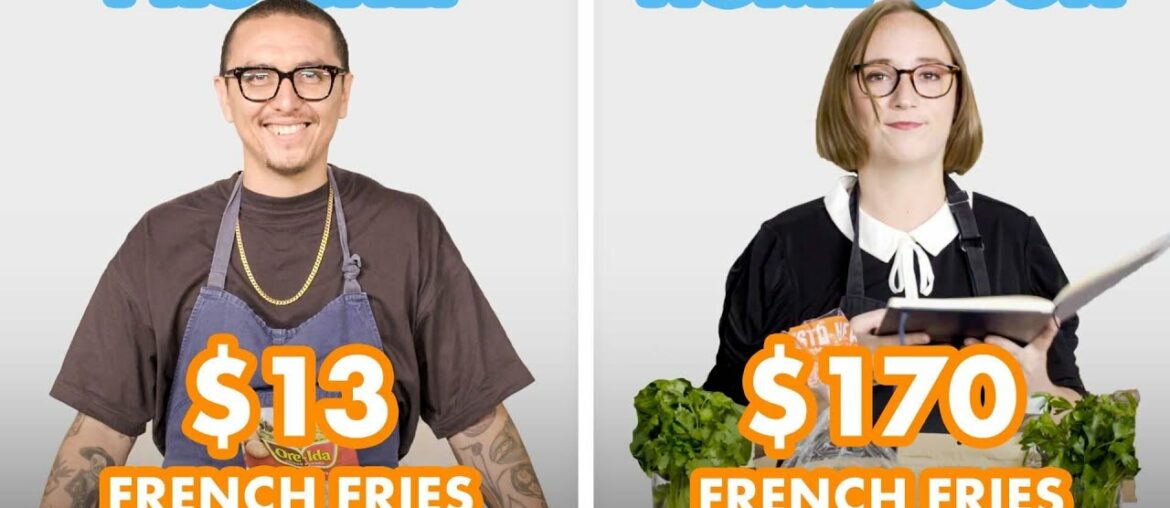 $170 vs $13 French Fries: Pro Chef & Home Cook Swap Ingredients | Epicurious