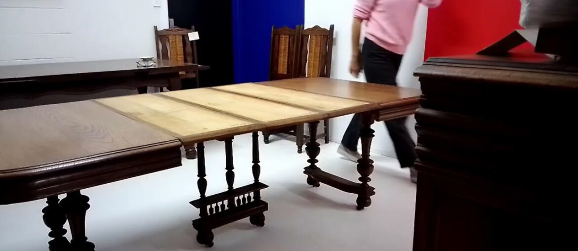 Extending French Antique Table