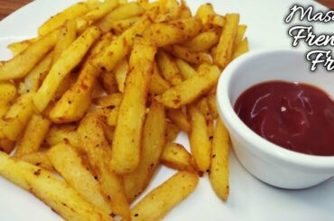Crispy Masala French Fries | Homemade French Fries Recipe | Easy Snack Recipe | Kiran's Zaika#shorts