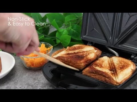 Elite Gourmet Nonstick Electric Sandwich Panini Maker Grilled Cheese Machine Tuna Melt Omelets Elite Gourmet Nonstick Electric Sandwich Panini Maker Grilled Cheese Machine Tuna Melt Omelets