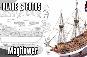 The MAYFLOWER model ship PLANS & PHOTOS * Funniest SuperHeroes
