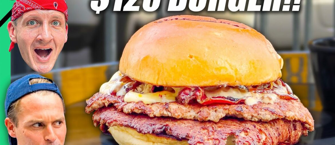 $8 vs $120 French Burger in Paris!! Complete Train wreck and Total Masterpiece!! $8 vs $120 French Burger in Paris!! Complete Train wreck and Total Masterpiece!!