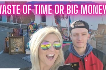 Which Pop Up Was Better?  My First Festival Live Pop Up Sale | How To Set Up a Vintage Booth