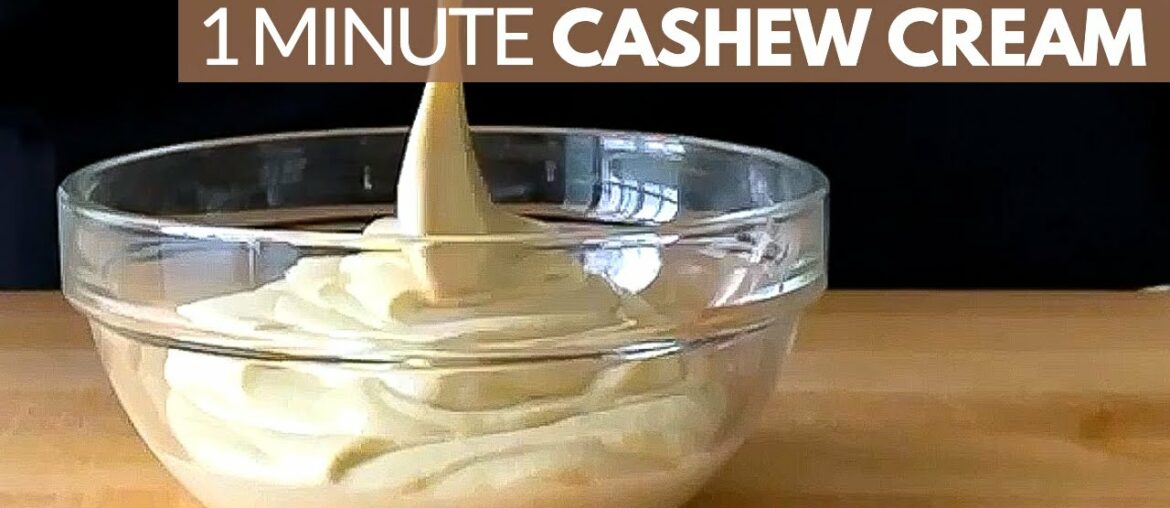 WANT A CREAMY PASTA SAUCE without the CREAM? Cashew Cream is the Answer! WANT A CREAMY PASTA SAUCE without the CREAM? Cashew Cream is the Answer!