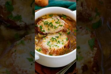 French onion soup #cooking #recipe #shorts #frenchcourse