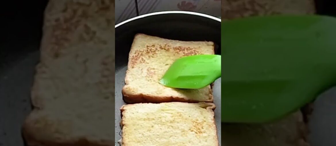 how to make bread toast recipe | french toast | #shorts