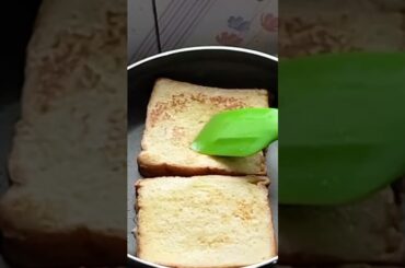 how to make bread toast recipe | french toast | #shorts