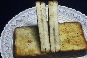 Cinnamon Mint Potato French Toast Sandwich / Dinner Recipes /Cinnamon Recipes/ Potato Recipes 1298