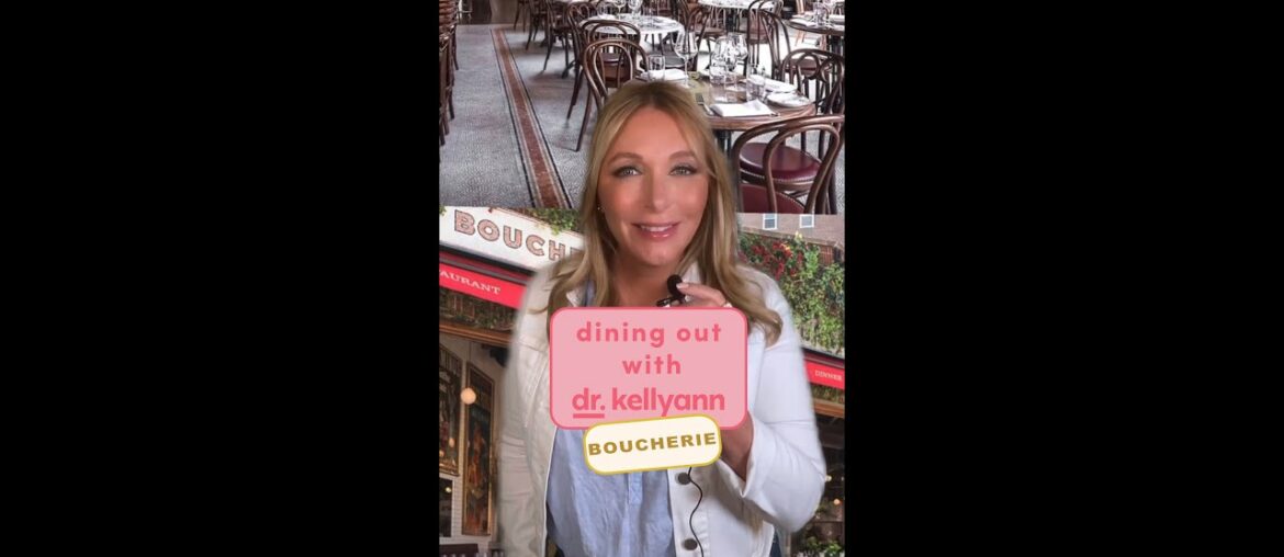 Dining Out with Dr. Kellyann - Boucherie #shorts
