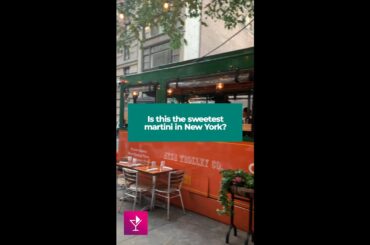 Is this the sweetest martini in New York?