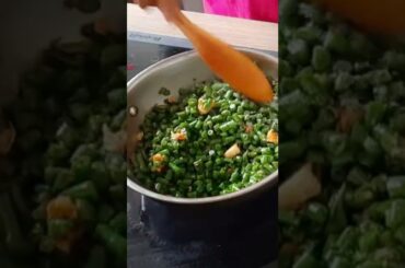 Easy French beans sabji #shorts