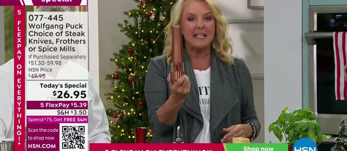 HSN | Chef Wolfgang Puck Holiday Favorites 10.14.2022 - 12 AM