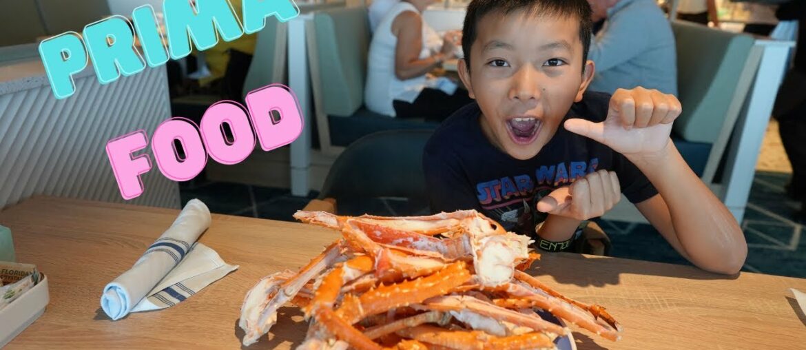 Norwegian Prima Inaugural Cruise - All The Food We Ate - Specialty - Haven Buffet  Palomar Hasuki 4K
