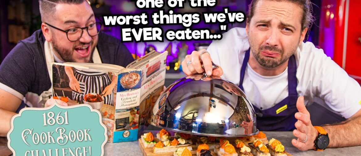 Cooking from a 160+ Year Old Cookbook from 1861!! | Sorted Food