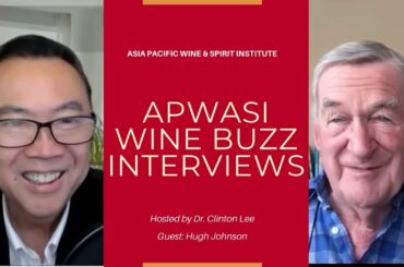 Hugh Johnson - World's Best Selling Wine Author | Wine Buzz Interviews | APWASI | Dr. Clinton Lee