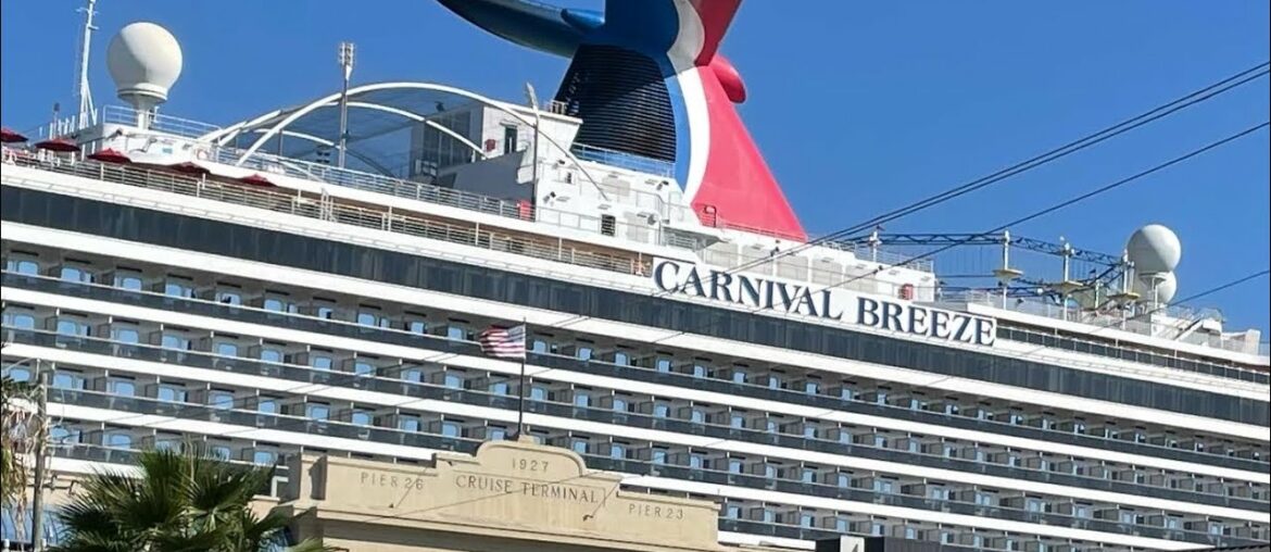 MY VERY FIRST CRUISE EXPERIENCE ON THE CARNIVAL BREEZE/WAS IT AWESOME?/WILL I EVER DO ANOTHER ONE?