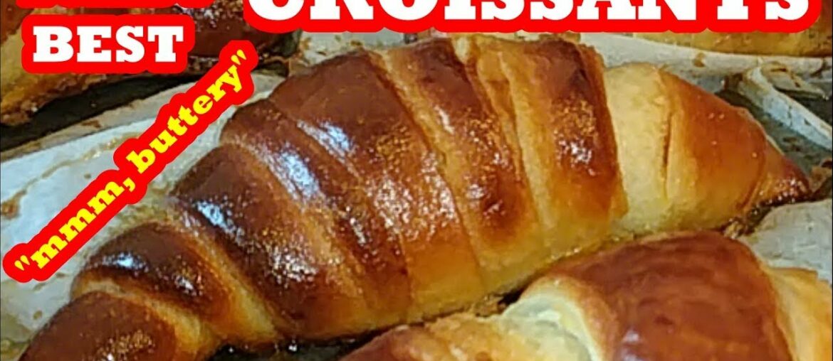 HOW TO MAKE CROISSANTS |CROISSANT RECIPE| CROISSANTS |CROISSANTS FROM SCRATCH |CROISSANT|FRENCH FOOD