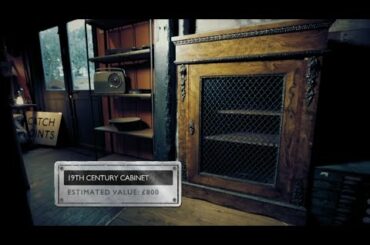 French Ormolu-Mounted Walnut Cabinet in 1890s - Salvage Hunters 1418