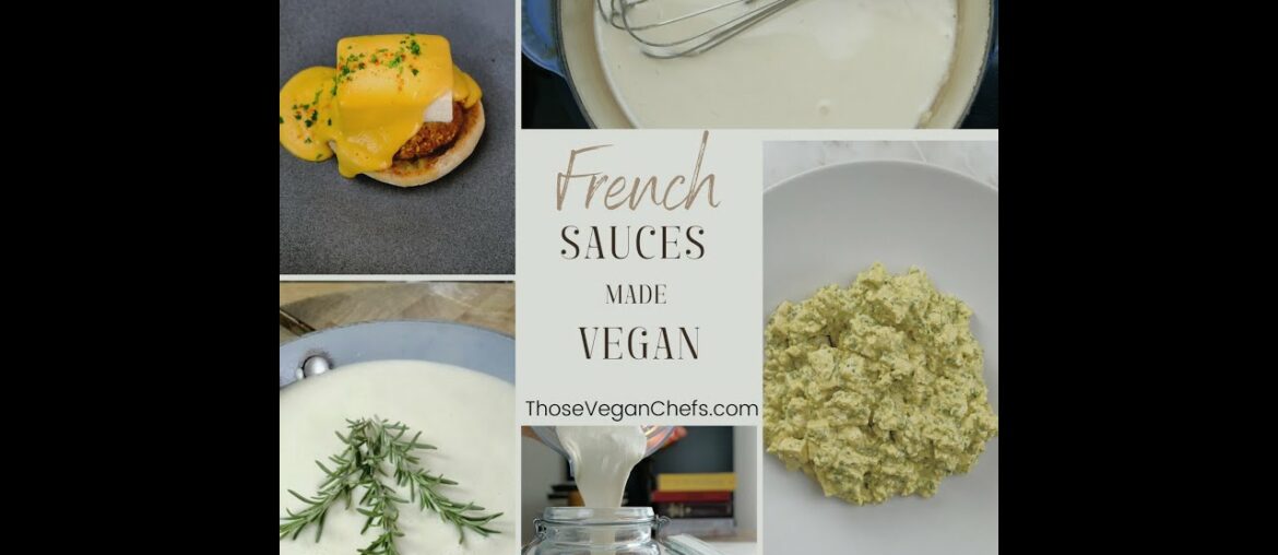 French Sauces Made Vegan