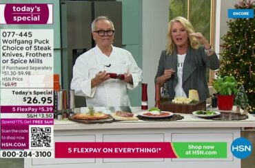 HSN | Chef Wolfgang Puck Holiday Favorites 10.14.2022 - 06 AM