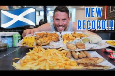 SCOTLAND SPICY FOOD CHALLENGE w/JOEL HANSEN | Porto Piri Piri Cheeky Chicken Challenge | Man Vs Food