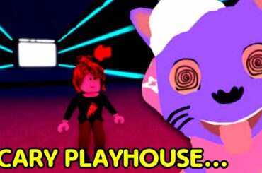 NOOB ESCAPES MR FAST FOOD'S PLAYHOUSE! (Roblox Scary Obby)