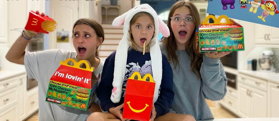 Adult Happy Meal VS Kid Happy Meal!