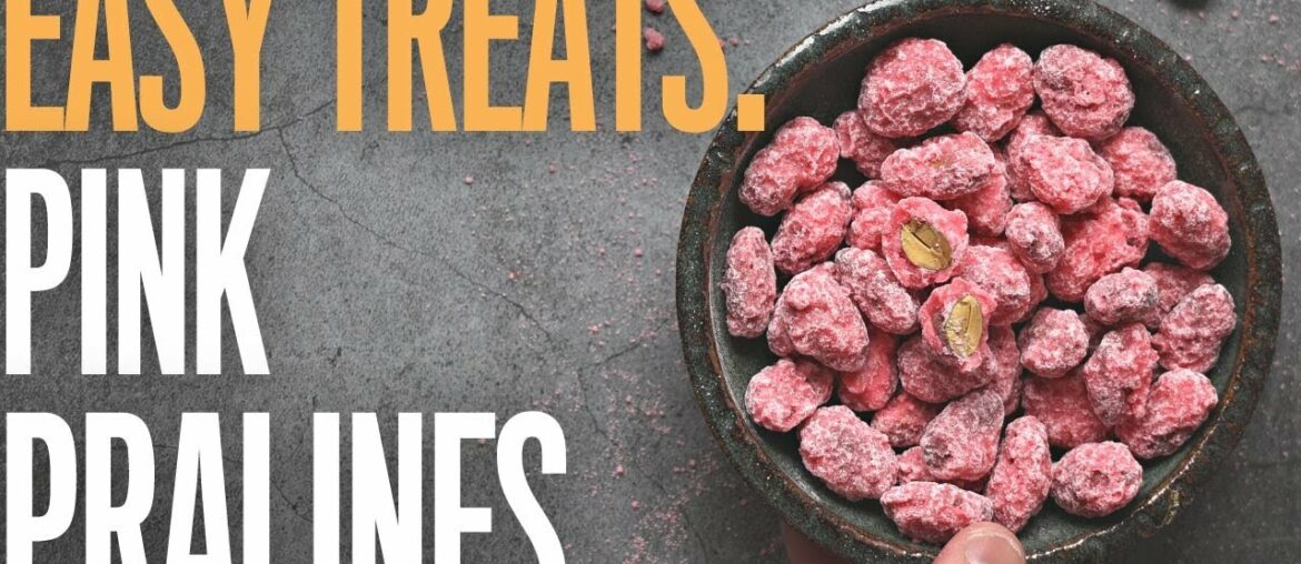 How to make pink praline at home ( specialty from the town of Lyon)