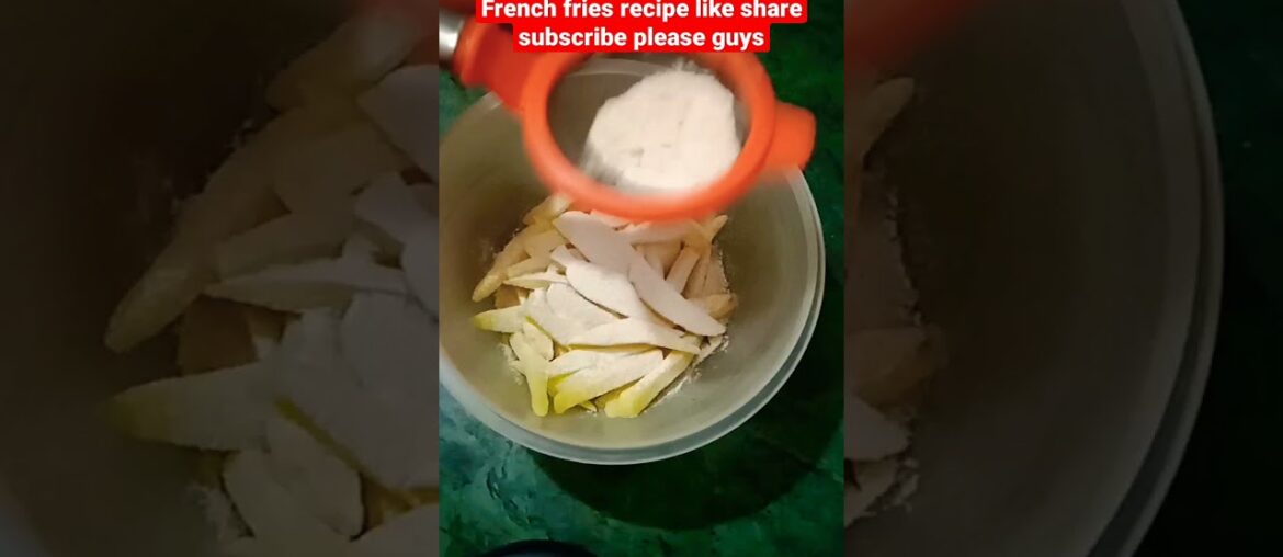 french fries recipe crispy french fries