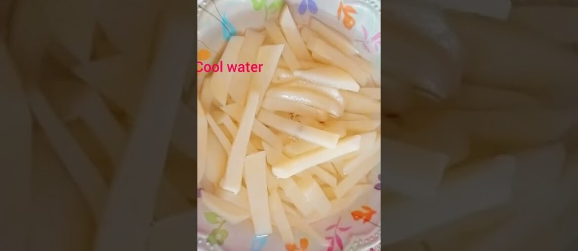 French fry Recipe#shorts  video