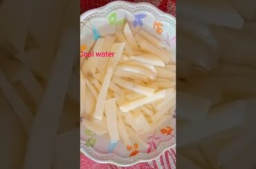 French fry Recipe#shorts  video