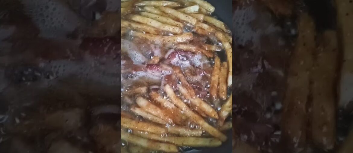 FRENCH FRIES AND CRICKETS DELICIOUS ISLAND FOOD