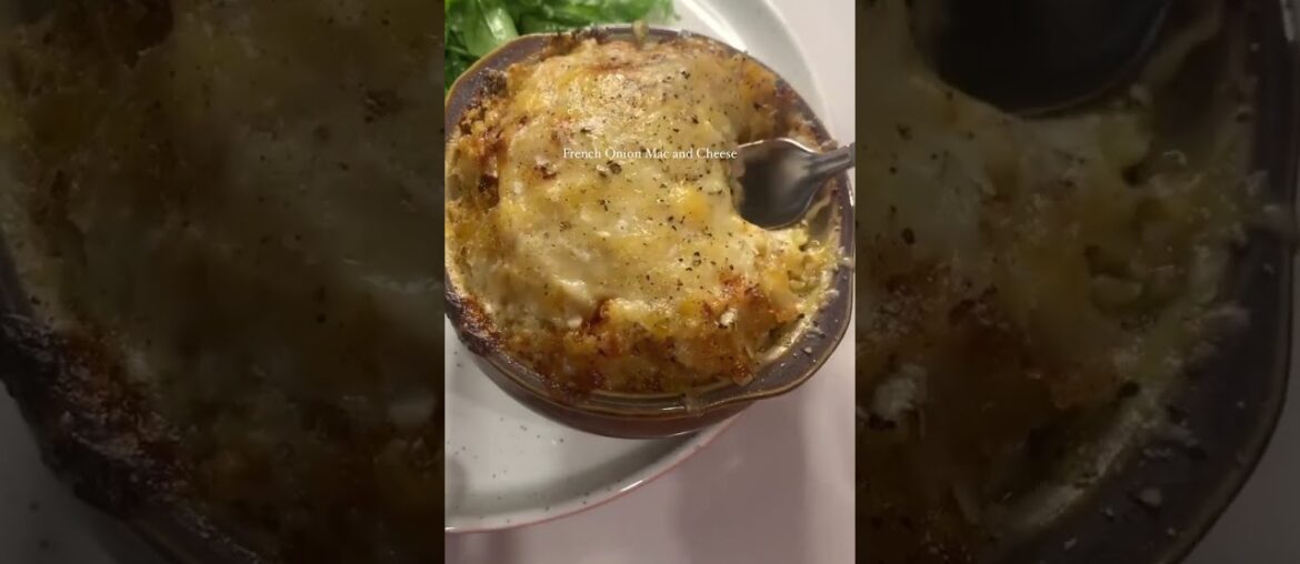 French Onion Mac & Cheese #shorts
