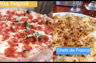 NEW Via Napoli and Chefs de France Dining Review 2022 at Epcot World Showcase WDW