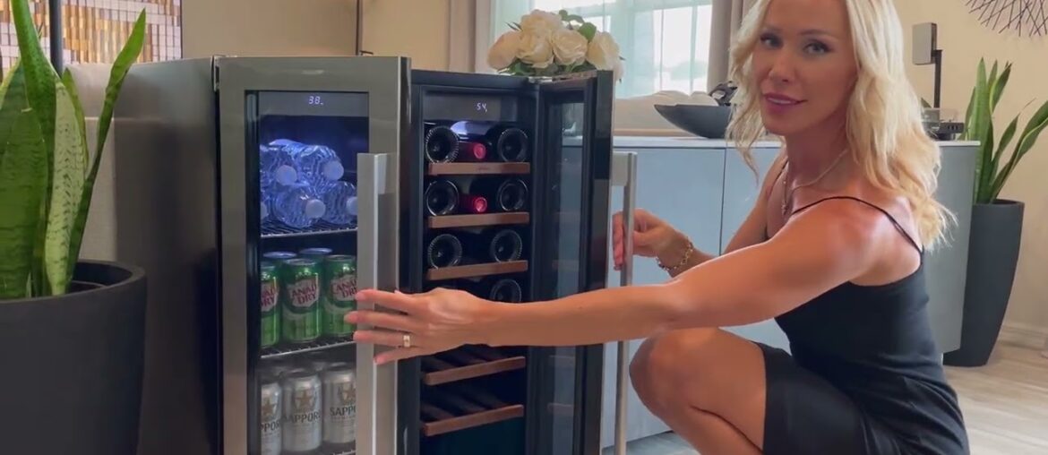 Ca’Lefort 24 inch French Door Dual Zone Wine Cooler Ca’Lefort 24 inch French Door Dual Zone Wine Cooler