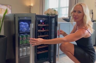 Ca’Lefort 24 inch French Door Dual Zone Wine Cooler