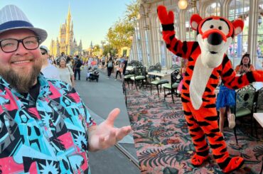 Disney’s Magic Kingdom 2022 | Crystal Palace Character Dining & Meeting Cast Members | Disney Parks