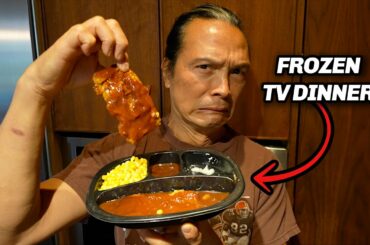 Iron Chef Dad Turns TV Dinner Gourmet.