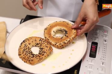 Bagel Sandwich | Sandwich Recipe