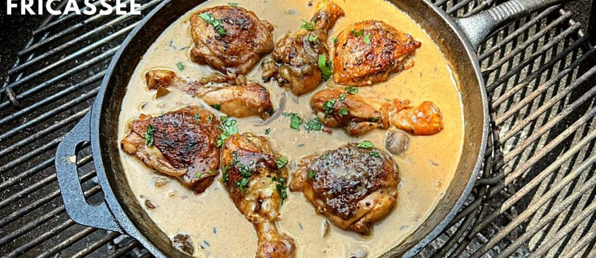 Chicken Fricassee | Quick French Chicken Stew By Xman & Co