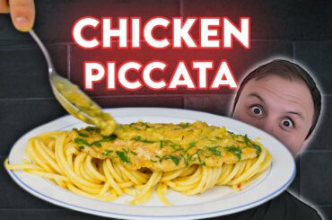 Homemade Chicken Piccata Just Like a Restaurant
